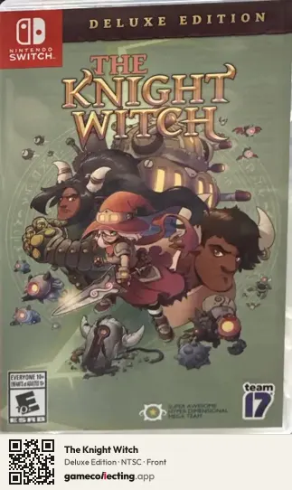 The Knight Witch Nintendo Switch, NTSC box front