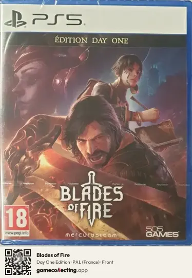 Blades of Fire PlayStation 5, France box front
