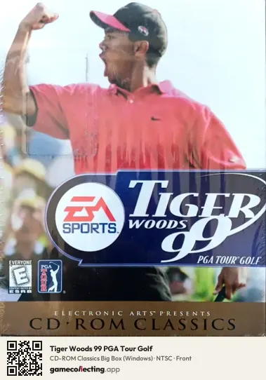 Tiger Woods 99 PGA Tour Golf Computer, NTSC box front
