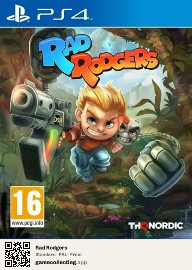 Rad Rodgers PlayStation 4, PAL box front