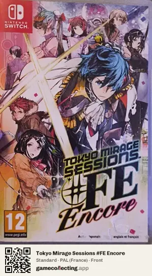Tokyo Mirage Sessions #FE Encore Nintendo Switch, France box front