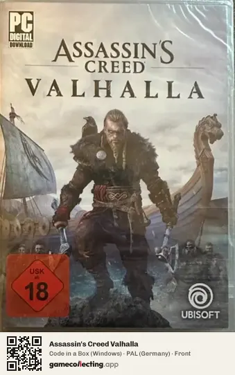 Assassin's Creed Valhalla Computer, Germany box front