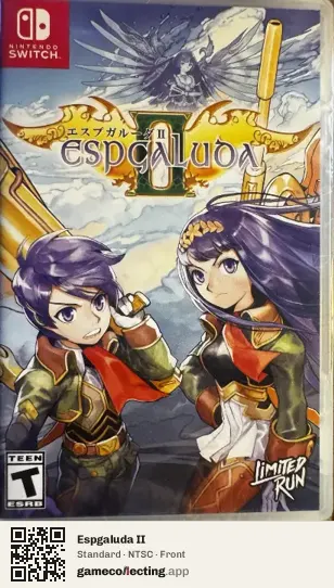 Espgaluda II Nintendo Switch, NTSC box front