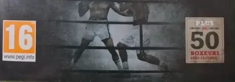 Fight Night Champion, the PEGI square on its front