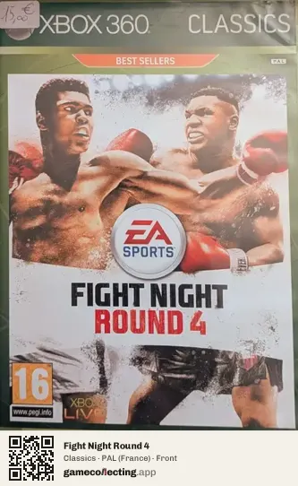 Fight Night Round 4 Xbox 360, France box front