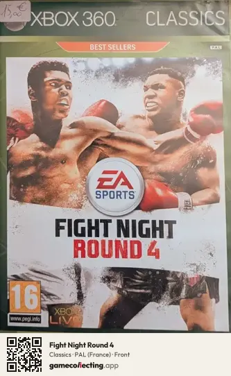 Fight Night Round 4 Xbox 360, France box front