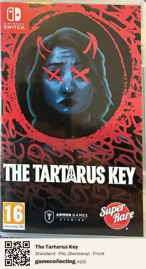 The Tartarus Key Nintendo Switch, Germany box front
