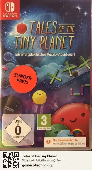 Tales of the Tiny Planet Nintendo Switch, Germany box front