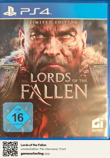 Lords of the Fallen PlayStation 4, Germany box front
