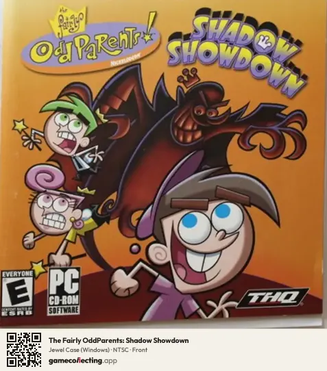 The Fairly OddParents: Shadow Showdown Computer, NTSC box front