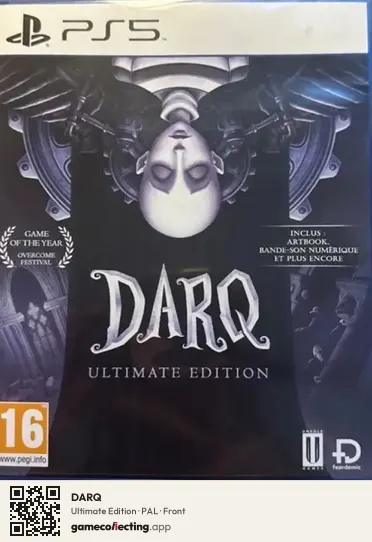 DARQ PlayStation 5, PAL box front