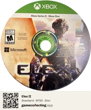 Elex II Xbox Series X, NTSC disc