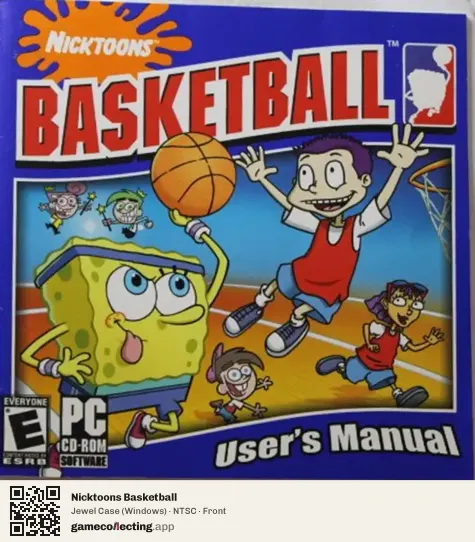 Nicktoons Basketball Computer, NTSC box front