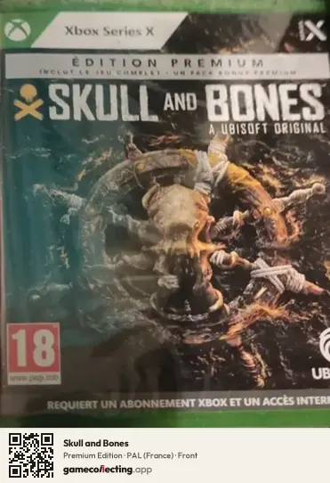 Skull and Bones Xbox Series X, France box front