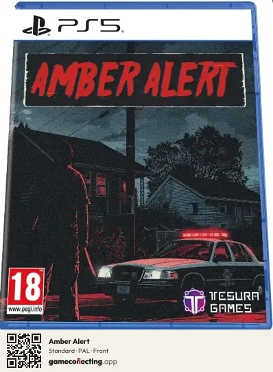 Amber Alert PlayStation 5, PAL box front