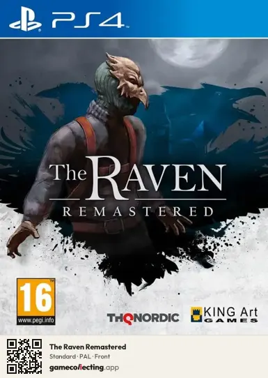The Raven Remastered PlayStation 4, PAL box front