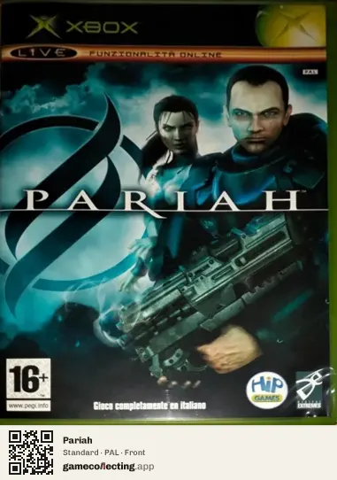 Pariah Xbox, PAL box front