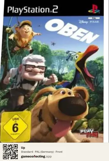 Up PlayStation 2, Germany box front