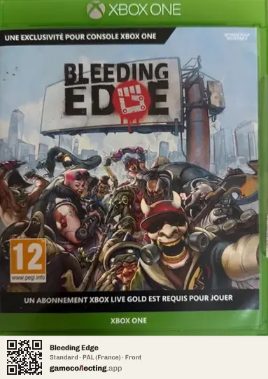 Bleeding Edge Xbox One, France box front
