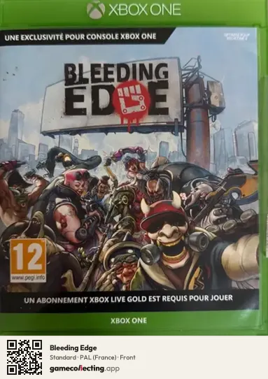 Bleeding Edge Xbox One, France box front