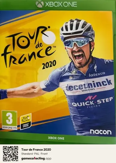 Tour de France 2020 Xbox One, PAL box front