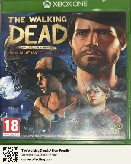 The Walking Dead: A New Frontier Xbox One, Spain box front