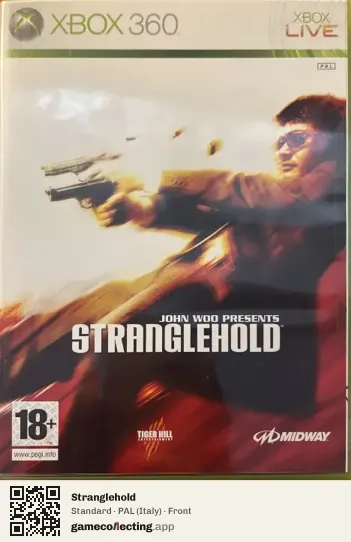 Stranglehold Xbox 360, Italy box front