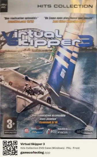 Virtual Skipper 3 Computer, PAL box front