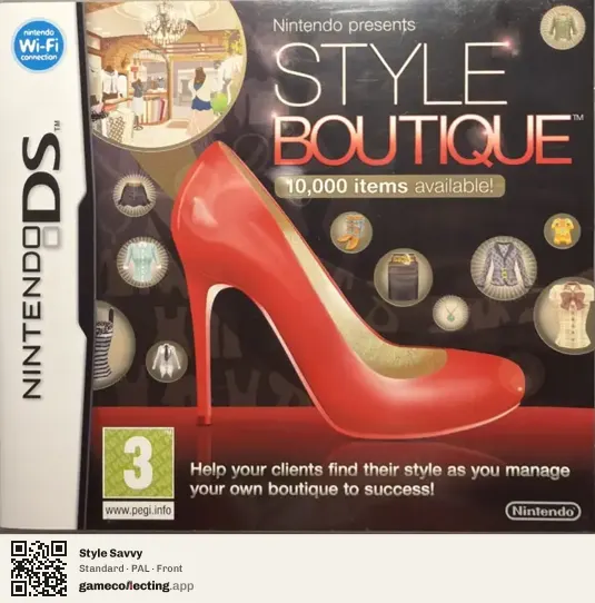 Style Savvy Nintendo DS, PAL box front