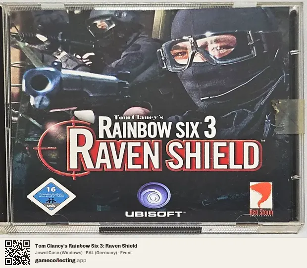 Tom Clancy's Rainbow Six 3: Raven Shield Computer, Germany box front
