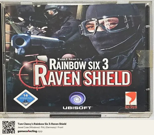 Tom Clancy's Rainbow Six 3: Raven Shield Computer, Germany box front