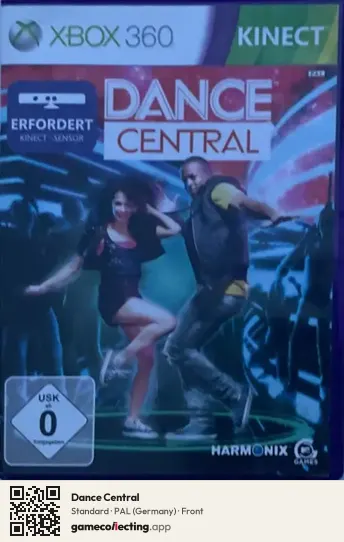 Dance Central Xbox 360, Germany box front