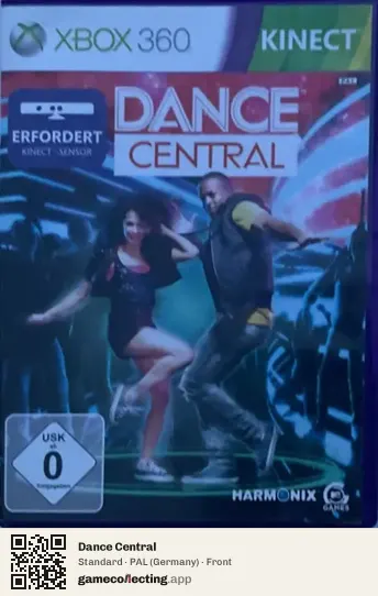 Dance Central Xbox 360, Germany box front