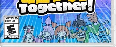 WarioWare: Get It Together!, the ESRB box on its front
