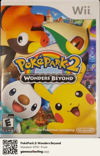 PokéPark 2: Wonders Beyond Nintendo Wii, NTSC box front