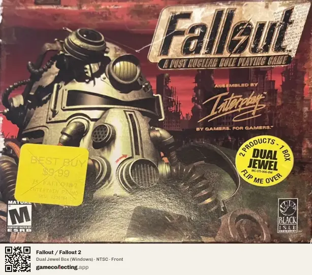 Fallout / Fallout 2 Computer, NTSC box front