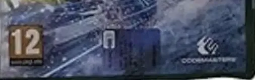 Onrush, the PEGI square on its front