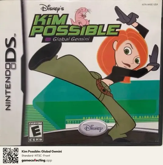 Kim Possible: Global Gemini Nintendo DS, NTSC box front