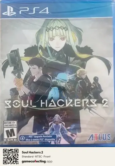 Soul Hackers 2 PlayStation 4, NTSC box front