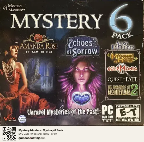 Mystery Masters: Mystery 6 Pack Computer, NTSC box front