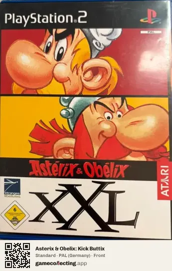 Asterix & Obelix: Kick Buttix PlayStation 2, Germany box front
