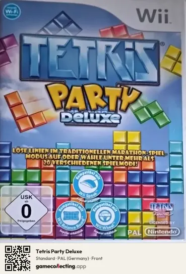 Tetris Party Deluxe Nintendo Wii, Germany box front