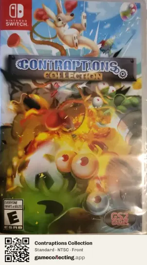 Contraptions Collection Nintendo Switch, NTSC box front