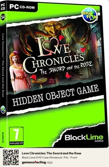 Love Chronicles: The Sword and the Rose Computer, PAL box front