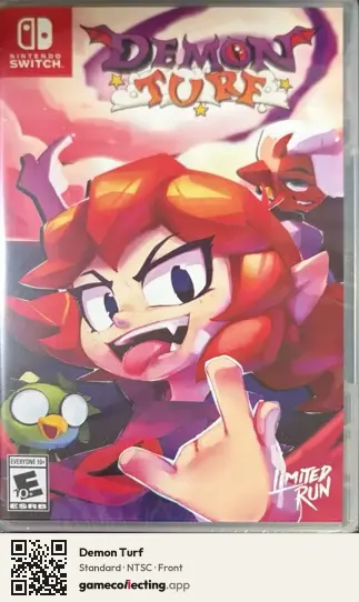 Demon Turf Nintendo Switch, NTSC box front