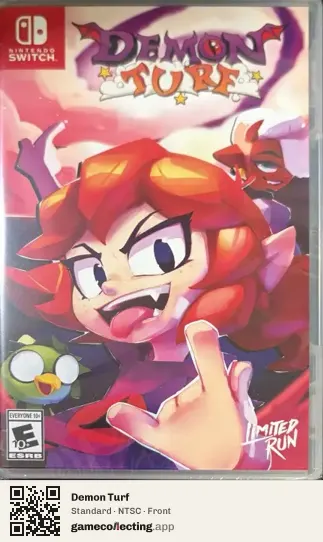 Demon Turf Nintendo Switch, NTSC box front
