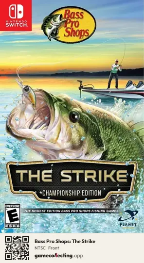Bass Pro Shops: The Strike Nintendo Switch, NTSC box front