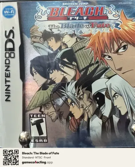 Bleach: The Blade of Fate Nintendo DS, NTSC box front