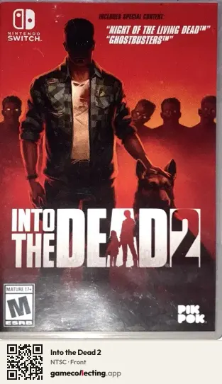 Into the Dead 2 Nintendo Switch, NTSC box front