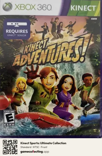 Kinect Sports: Ultimate Collection Xbox 360, NTSC box front